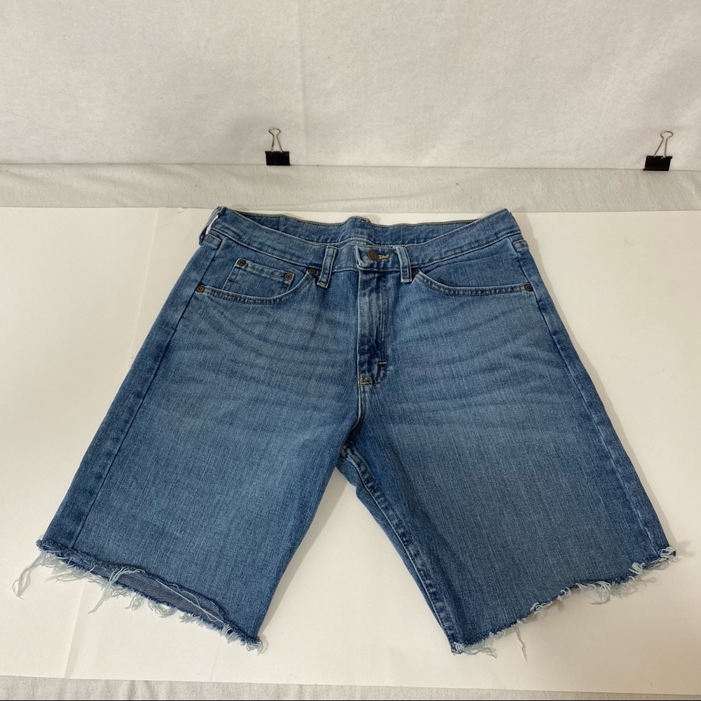 Wrangler High Waist Cut Off Shorts Frayed Shorts regular womens summer s…